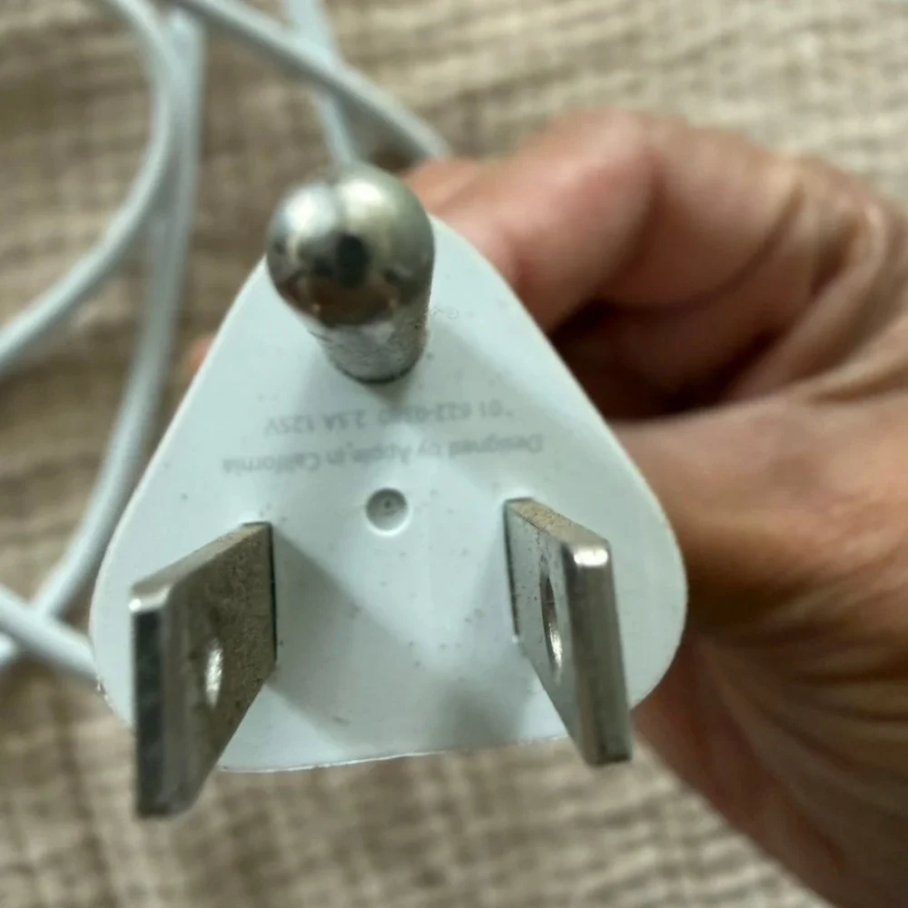 Apple A1 2.5A 125V MacBook MagSafe 6FT Extension Power Adapter Cord OEM
